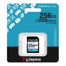 Карта пам'яті Kingston SD 256GB C10 UHS-I U3 V30 R200/W160MB/s