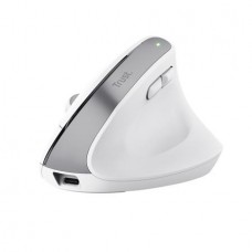 Миша Trust Bayo+ Multidevice Ergonomic, BT/WL/USB-A, біла