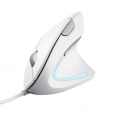 Миша Trust Verto Ergonomic, USB-A, білий