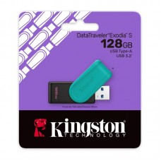 Накопичувач Kingston 128GB USB 3.2 Type-A Gen1 DT Exodia S