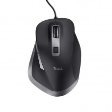 Миша Trust Fyda ComFortable ECO, USB-A, чорно-сірий