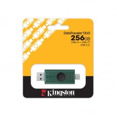 Накопичувач Kingston 256GB USB 3.2 Type-A + Type-C DT DuoG2