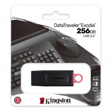 Накопичувач Kingston 256GB USB 3.2 Type-A Gen1 DT Exodia