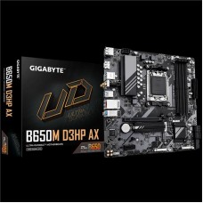 Материнська плата GIGABYTE B650M D3HP AX sAM5 B650 4xDDR5 M.2 HDMI DP Wi-Fi BT mATX