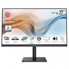 MSI Монітор 27" Modern MD272QP HDMI, DP, USB-C, 2xUSB, MM, IPS, 2560x1440, 75Hz, 4ms, sRGB 95%, Pivot