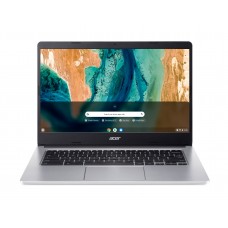 Acer Ноутбук Chromebook CB314-2H 14" FHD IPS, MediaTek MT8183, 8GB, F128GB, UMA, ChromeOS, сріблястий