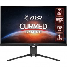 MSI Монітор 27" G272CQP, 2xHDMI, DP, Audio, VA, 2560x1440, 170Hz, 1ms, sRGB 113%, CURVED, AdaptiveSync, HAS