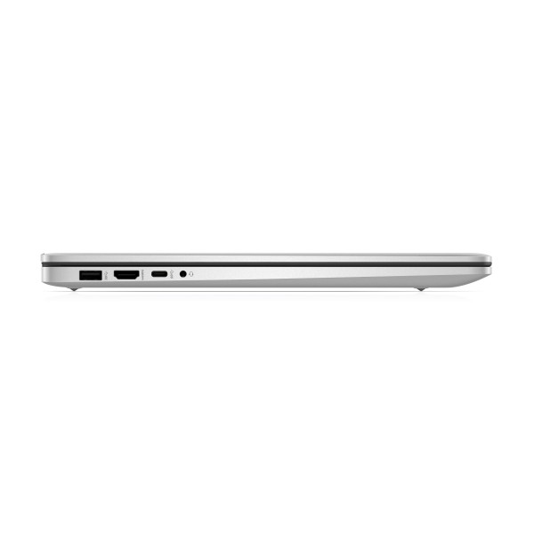 HP Ноутбук 17-cn3008ua 17.3" FHD IPS AG, Intel i3-N305, 8GB, F512GB, UMA, DOS, сріблястий