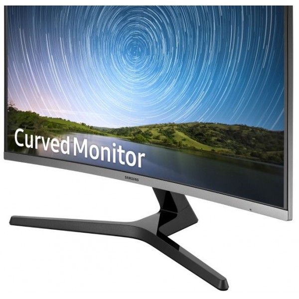 Монітор CURVED LED LCD Samsung 27" C27R500 FHD 4ms, D-Sub, HDMI, VA, Headphone, Dark Blue Gray